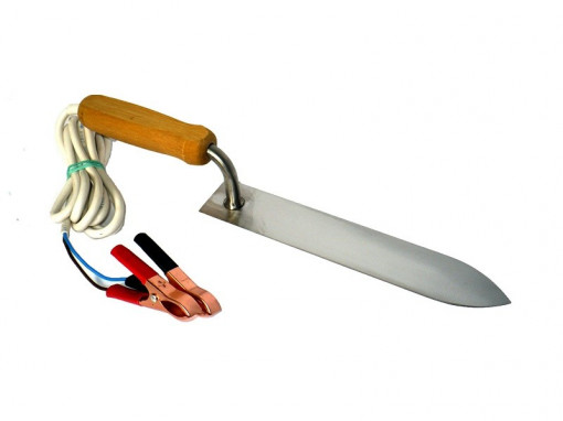 Cutit apicol INOX electric - alimentat 12V