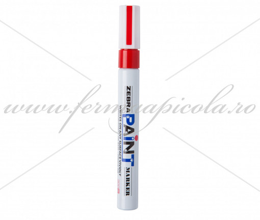 Marker ZEBRA - Paint - Rosu (2023 - 2028) - Img 4