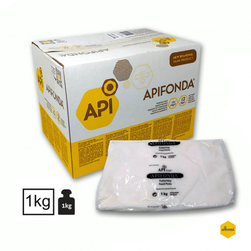 Turta APIFONDA - 1 KG x 1 palet 768 kg (64 cutii) + transport gratuit - Img 2