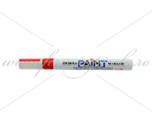 Marker ZEBRA - Paint - Rosu (2023 - 2028) - Img 5
