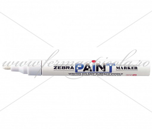 Marker ZEBRA - Paint - Alb (2026 - 2031) - Img 4