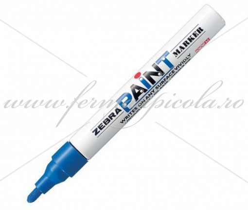 Marker ZEBRA - Paint - Albastru (2020 - 2025)