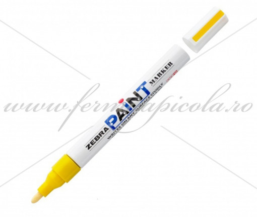 Marker ZEBRA - Paint - Galben (2027 - 2032) - Img 2
