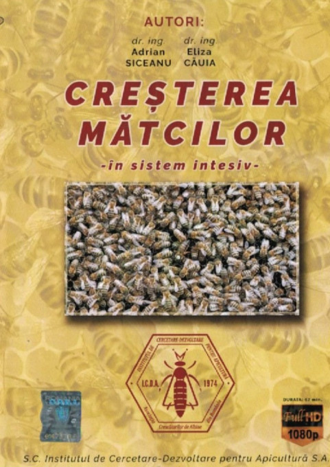 CRESTEREA MATCILOR IN SISTEM INTENSIV - DVD