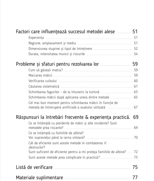 Intreruperea ouatului matcii pe timpul verii - pentru familii sanatoase - Img 2