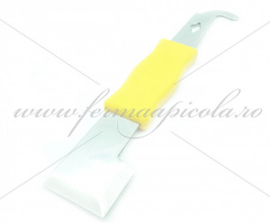 Dalta apicola model J - INOX cu maner din plastic