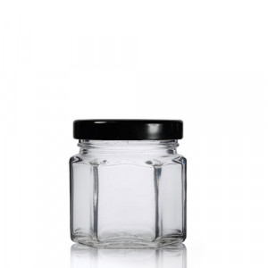 Borcan hexagonal - 45 ml
