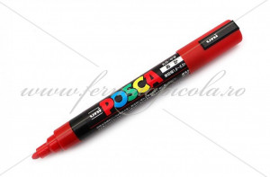 Marker matca Posca - rosu (2028 - 2033)