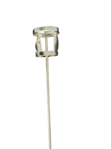 Mixer INOX cu elice tip turbină și inele exterioare de protecție