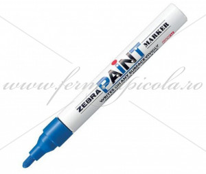Marker ZEBRA - Paint - Albastru (2030 - 2035)