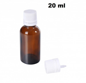 Sticluta - 20 ml - cu dop si picurator
