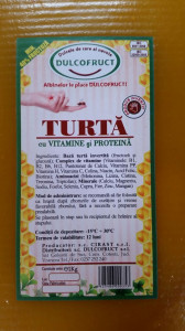 Turta Dulcofruct cu Proteina si Vitamine