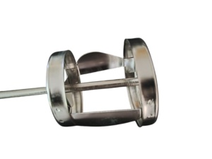 Mixer INOX cu elice tip turbină și inele exterioare de protecție - Img 2