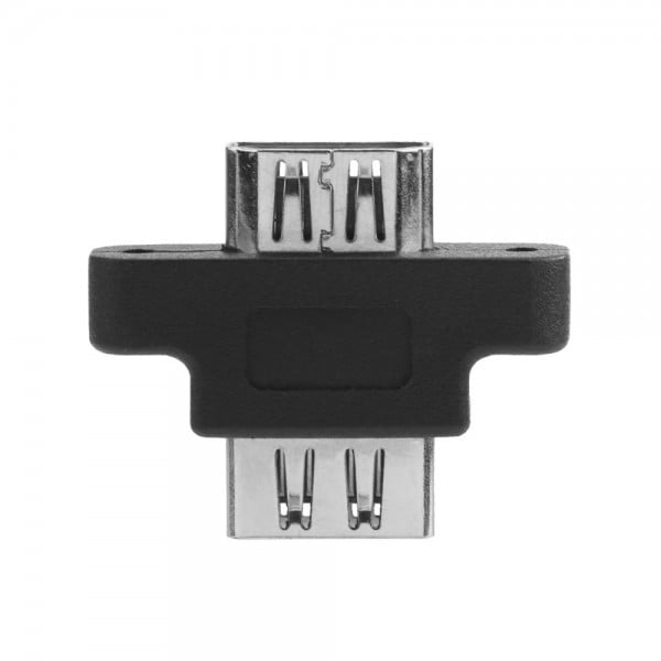 Adaptor extensie HDMI mama - HDMI mama 1.4 1080p cu sistem de printere in suruburi - 1 | YEO