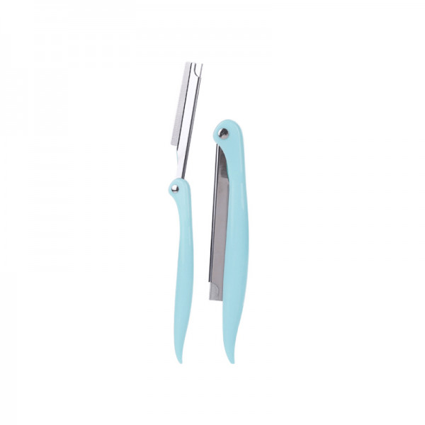 Lama trimmer tip brici Beauty, 57mm, cu 5 rezerve, pentru barba, mustata, perciuni, turcoaz - 1 | YEO