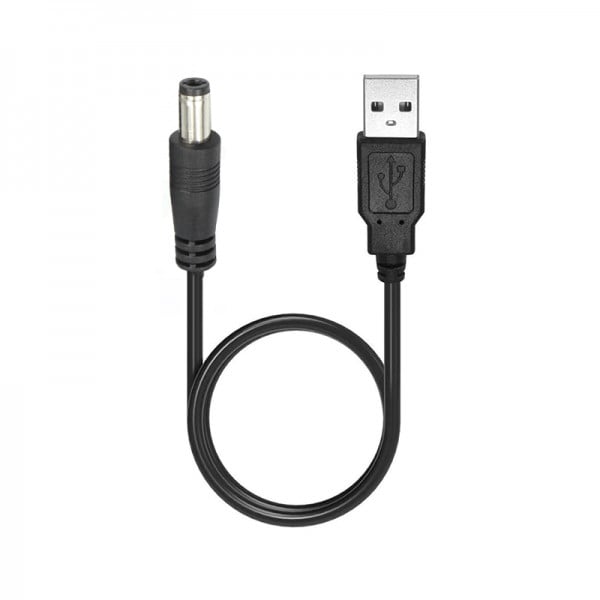 Cablu de alimentare USB 2.0 la DC 5.5/2.5mm, 5V, 2A, 1m