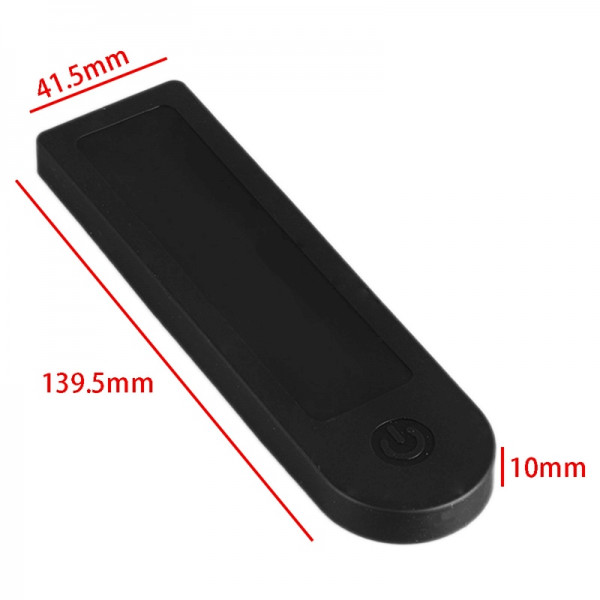 Husa waterproof de protectie din silicon pentru dashboard ecran pentru trotineta electrica Segway Ninebot Max G30, negru