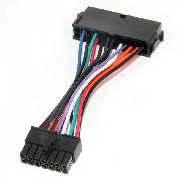 Cablu adaptor alimentare ATX 24 pini la interfata 14pini pentru placa de baza Lenovo IBM Q77, M92P, M93P, H530, B75, A75, Q75, 15cm