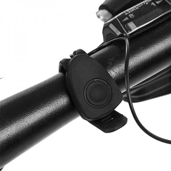 Suport telefon universal, cu claxon, fixare pe ghidon si rotire 360 grade, pentru trotineta / bicicleta/ carut/ motocicleta, negru