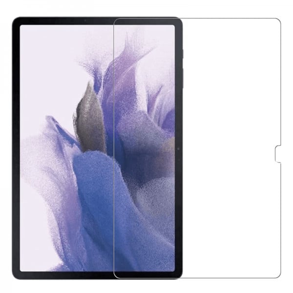 Set 3 in 1 husa carte, husa silicon si folie protectie ecran pentru Samsung Galaxy Tab S7 FE T730/ T736B / S7 plus T970 / T976 12.4 inch , negru - 2 | YEO