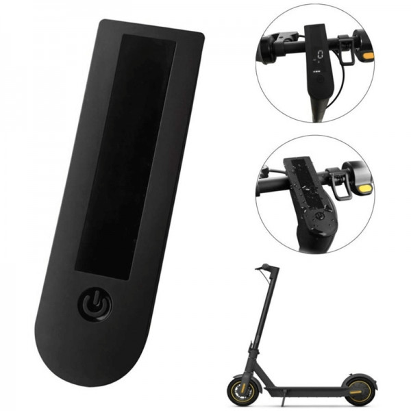 Husa waterproof de protectie din silicon pentru dashboard ecran pentru trotineta electrica Segway Ninebot Max G30, negru