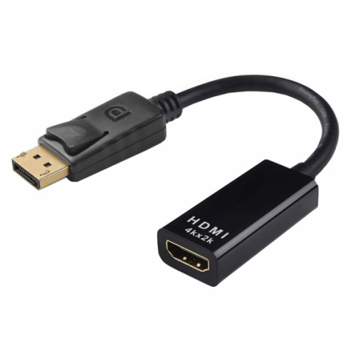 Cablu convertor DisplayPort tata la HDMI mama semnal 4K x 2K