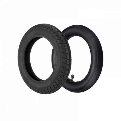 Set anvelopa cauciuc si camera de aer 10 inch (10 x 2) pentru trotineta electrica scuter Xiaomi Mijia M365 / M365 Pro / 1S/ Pro 2 / Mi 3