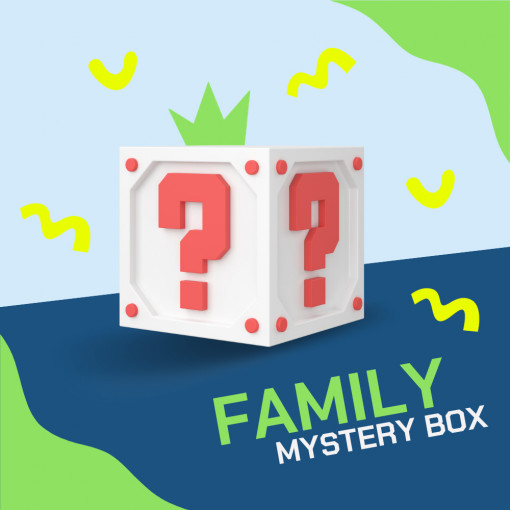 Mystery Box Family, 6 produse surpriza pentru familie