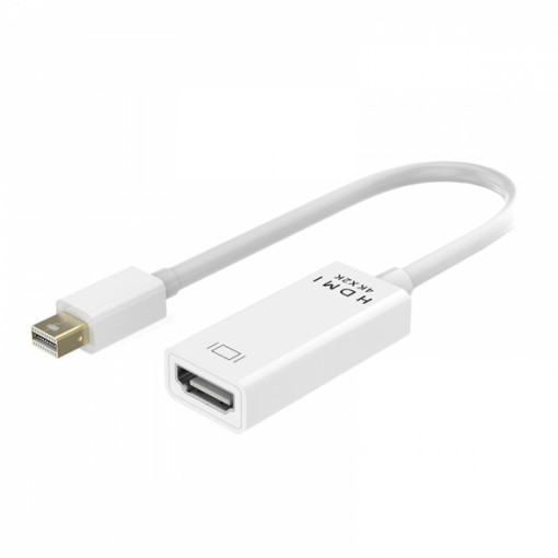 Cablu convertor Mini DisplayPort tata la HDMI mama semnal 4K x 2K