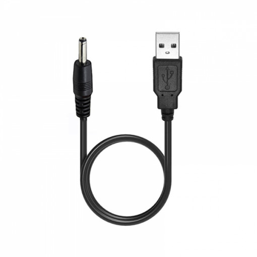 Cablu de alimentare USB 2.0 la DC 3.5/1.35mm, 5V, 2A, 1m