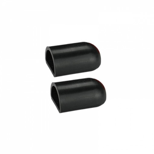 Set 2 bucati capac protectie cric pentru trotineta electrica scuter Xiaomi Mijia M365 / M365 Pro, din cauciuc, negru