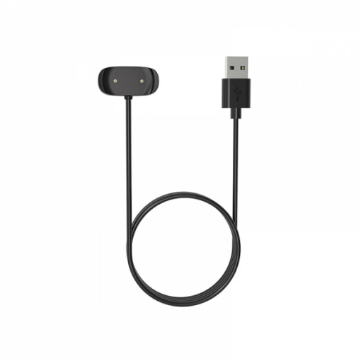Cablu de incarcare, pentru smartwatch Amazfit T-re Pro A2011/ GTR 2 - 2e / GTS 2 - 2e - 2 mini / Bip U/ Pop / Pop Pro , 1m, negru