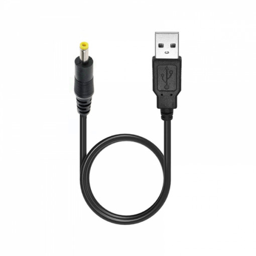 Cablu de alimentare USB 2.0 la DC 4.0/1.7mm, 5V, 2A, 1m