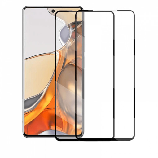 Set 2 folii protectie sticla securizata fullsize pentru Xiaomi 11T