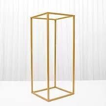 Suport metalic rectangular H 100 L 24 cm