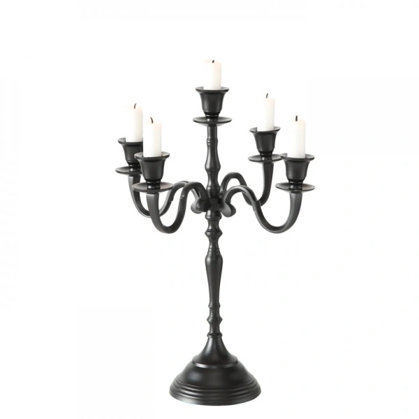 Sfesnic negru mat H 40 cm - Img 4