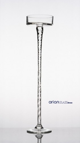 Platou Calypso cu picior spiralat H 60 cm
