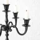 Sfesnic negru mat H 40 cm