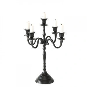 Sfesnic negru mat H 40 cm - Img 4