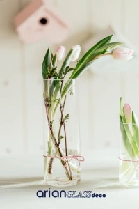 cilindru sticla pentru aranjamente florale