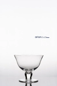 Cupa sticla Natalia H 13 D 16 cm CLEAR