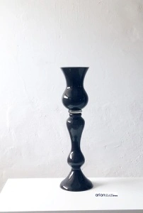 Vaza din sticla neagra Alexandra H 65 cm - Img 5