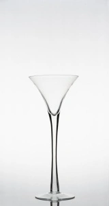 Cupa sticla martini H 40 D 18