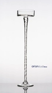 Platou Calypso cu picior spiralat H 50 cm