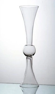 Vaza din sticla pentru nunta Iuno H 60 cm