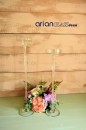Platou Calypso cu picior spiralat H 60 cm