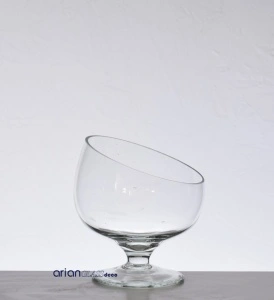 19001 Bol Brandy H 16.5 cm taiat oblic