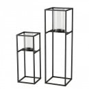 Set 2 suporturi metalice rectangulare 45-68 cm