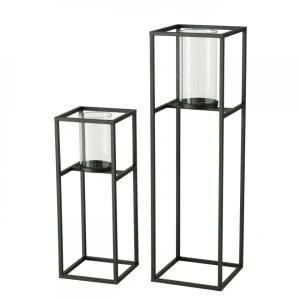 Set 2 suporturi metalice rectangulare 45-68 cm