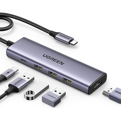90901-UGREEN-Cargador Mini de 30W serie Nexode / 1 USB-C de Carga Rápida /  Tecnología GaN II / Power Delivery 3.0 / Quick Charge 4.0 / Carga  Inteligente /Múltiple Protección / Mayor Eficiencia